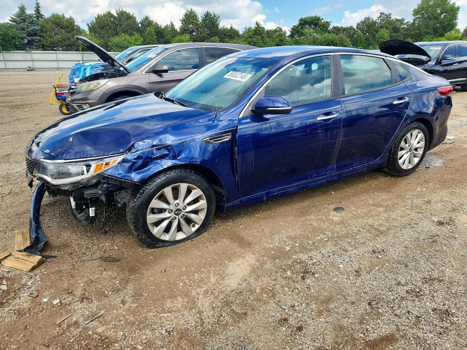 Продажа на аукционе авто 2018 Kia Optima, vin: 5XXGT4L3XJG217591, номер лота: 56532146