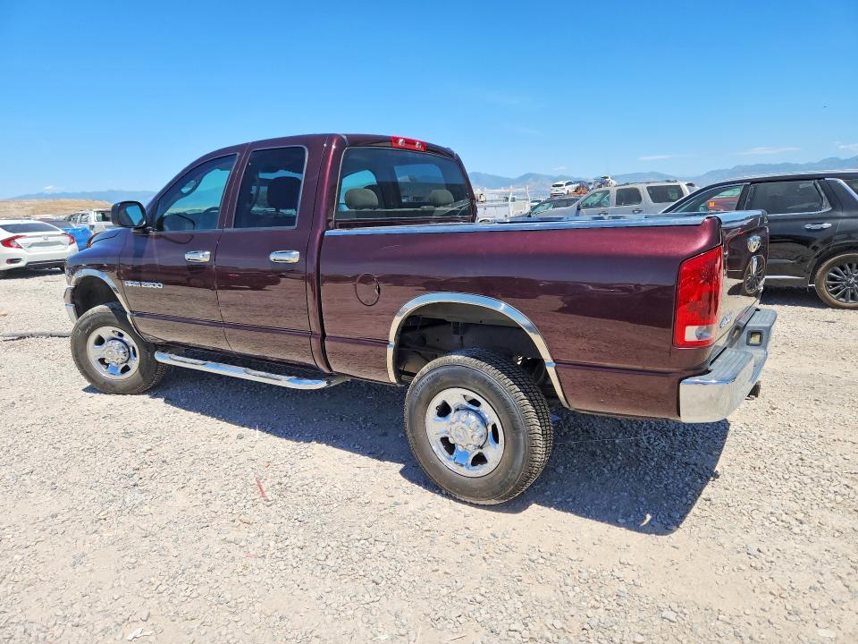 2005 Dodge Ram 2500 მანქანა იყიდება აუქციონზე, vin: 3D7KS28C55G753092, აუქციონის ნომერი: 55821326