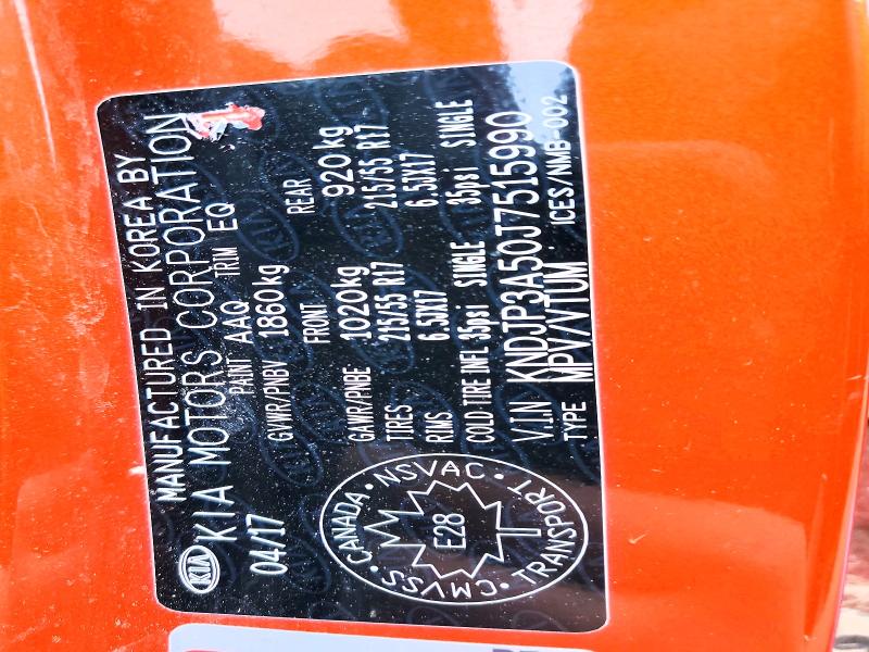 57398326 :رقم المزاد ، KNDJP3A50J7515990 vin ، 2018 Kia Soul مزاد بيع