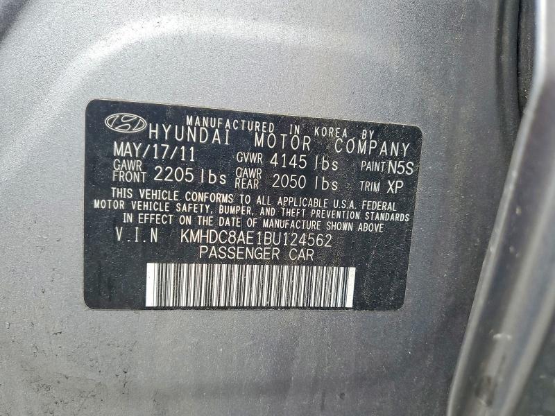 Aukcja sprzedaży 2011 Hyundai Elantra Touring, vin: KMHDC8AE1BU124562, numer aukcji: 58464056