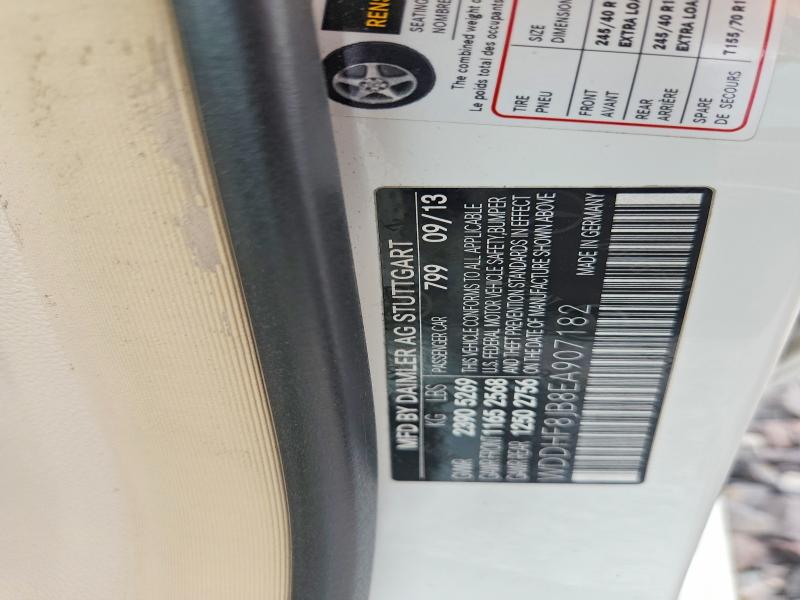 56050496 :رقم المزاد ، WDDHF8JB8EA907182 vin ، 2014 Mercedes-benz E مزاد بيع