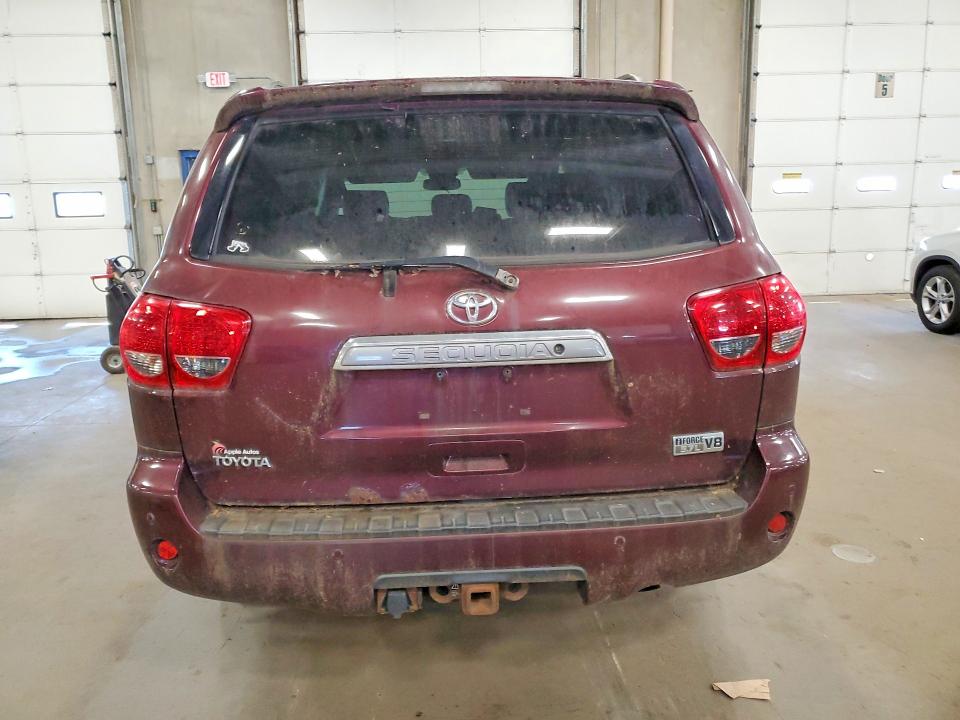 2008 Toyota Sequoia მანქანა იყიდება აუქციონზე, vin: 5TDBY68A18S005427, აუქციონის ნომერი: 55964606