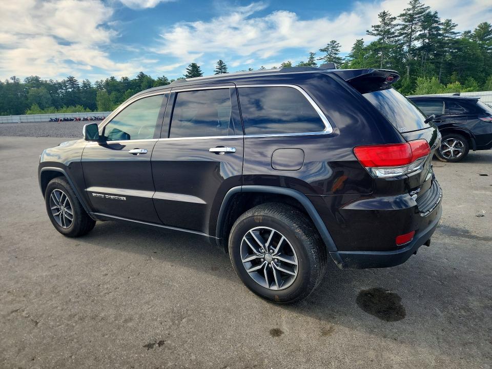 2017 Jeep Grand Cherokee მანქანა იყიდება აუქციონზე, vin: 1C4RJFBG0HC602893, აუქციონის ნომერი: 57374386