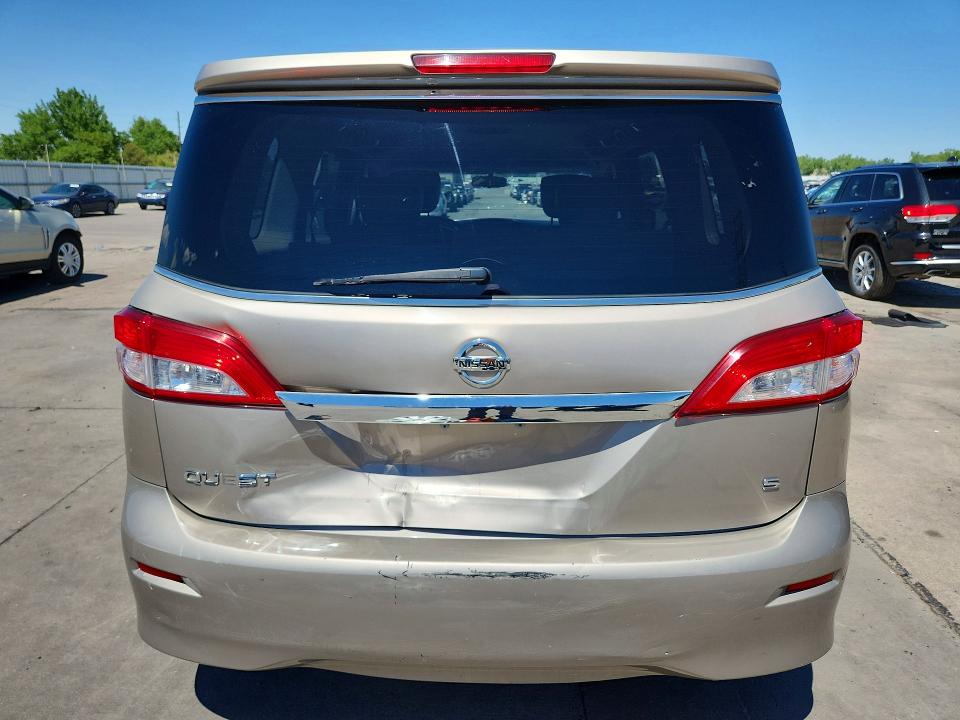 57835156 :رقم المزاد ، JN8AE2KP7B9009809 vin ، 2011 Nissan Quest مزاد بيع