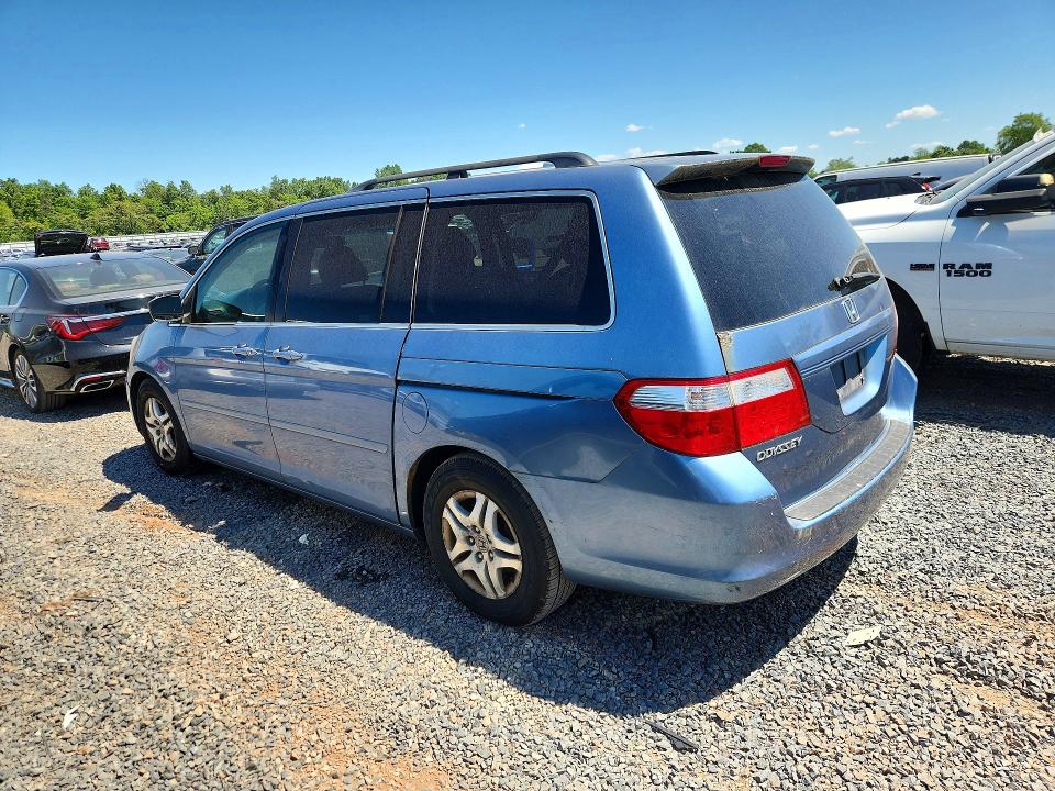 55325496 :رقم المزاد ، 5FNRL38647B052817 vin ، 2007 Hond Odyssey مزاد بيع