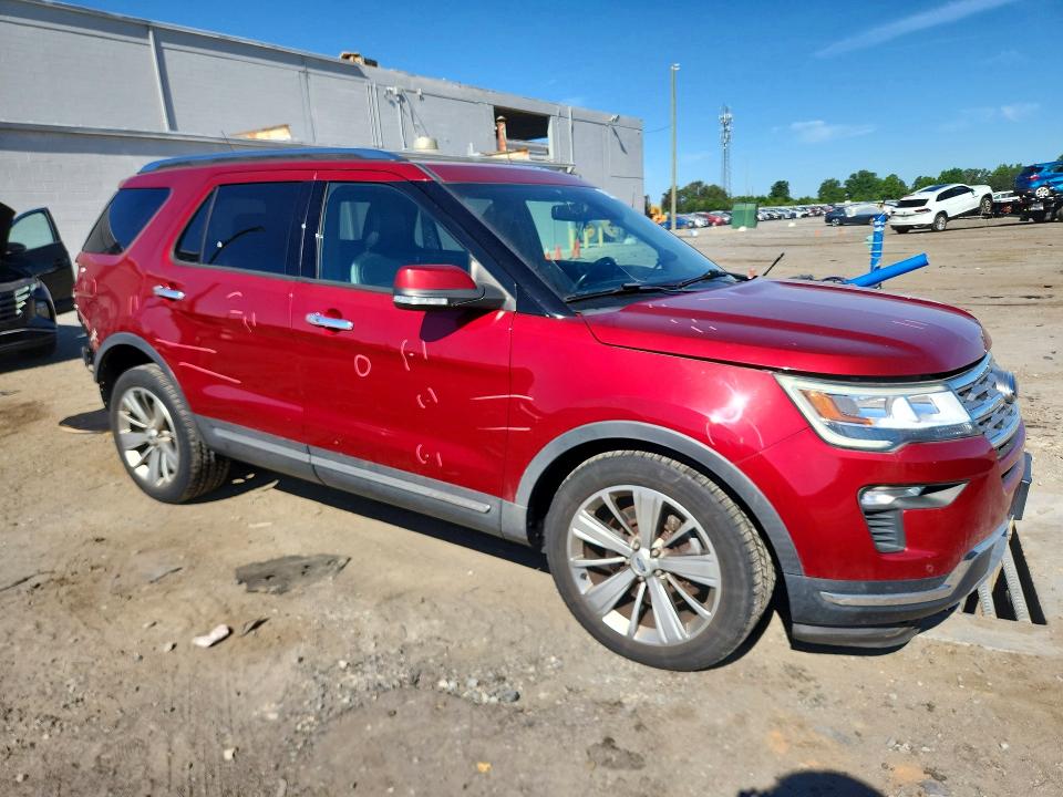 55386286 :رقم المزاد ، 1FM5K7F80JGB75830 vin ، 2018 Ford Explorer مزاد بيع