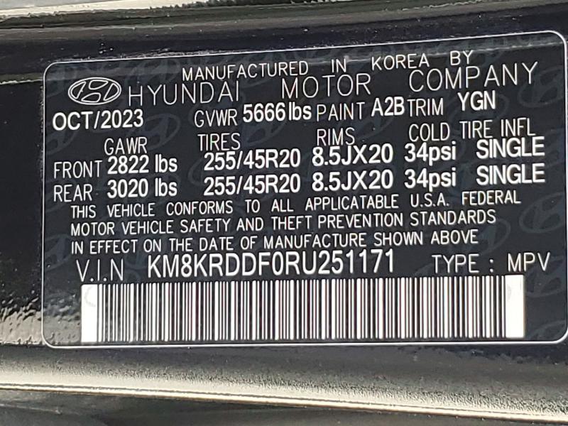 Продаж на аукціоні авто 2024 Hyundai Ioniq 5, vin: KM8KRDDF0RU251171, номер лоту: 57508676