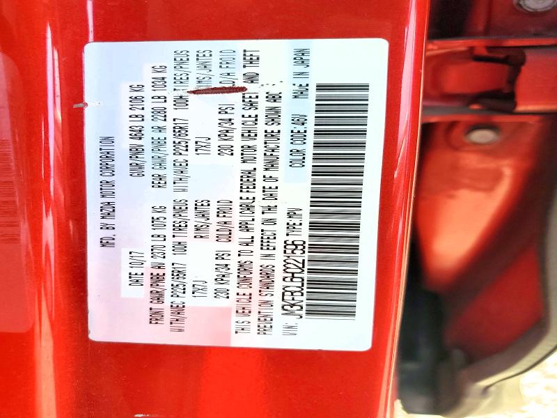 54767066 :رقم المزاد ، JM3KFBCL6H0221596 vin ، 2017 Mazda Cx-5 مزاد بيع