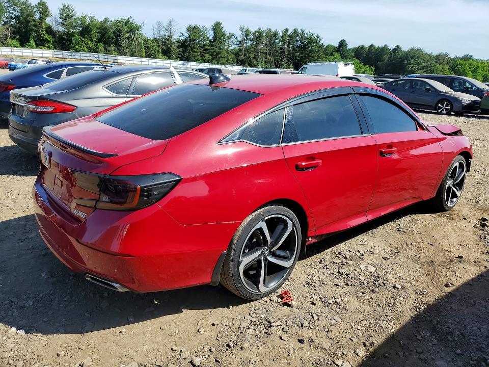 56173046 :رقم المزاد ، 1HGCV1F44MA044597 vin ، 2021 Honda Accord مزاد بيع