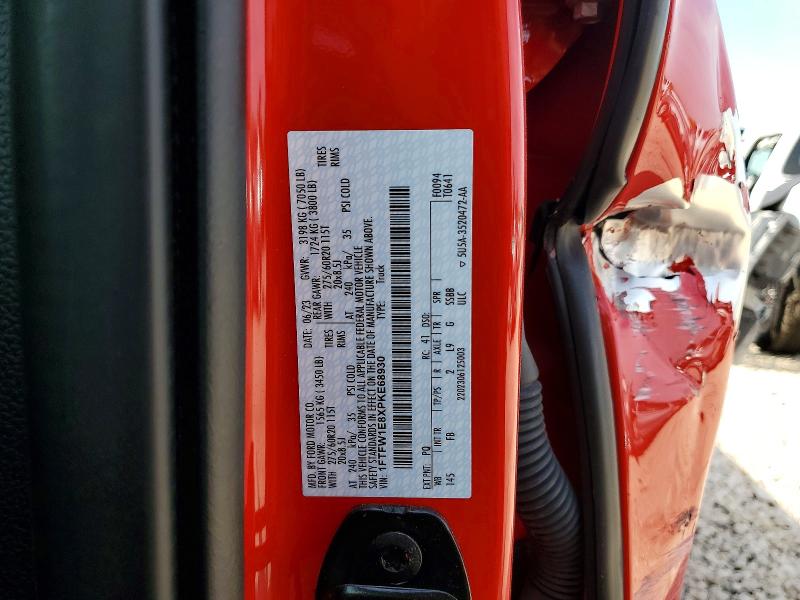 Продаж на аукціоні авто 2023 Ford F150, vin: 1FTFW1E8XPKE68930, номер лоту: 56338486