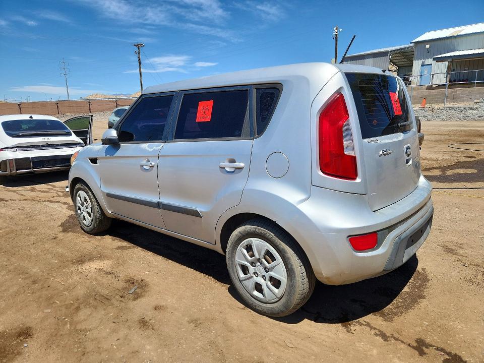 2013 Kia Soul მანქანა იყიდება აუქციონზე, vin: KNDJT2A57D7555591, აუქციონის ნომერი: 58498556