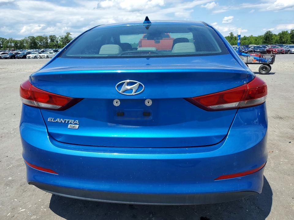 2017 Hyundai Elantra მანქანა იყიდება აუქციონზე, vin: KMHD74LF6HU384290, აუქციონის ნომერი: 57598826
