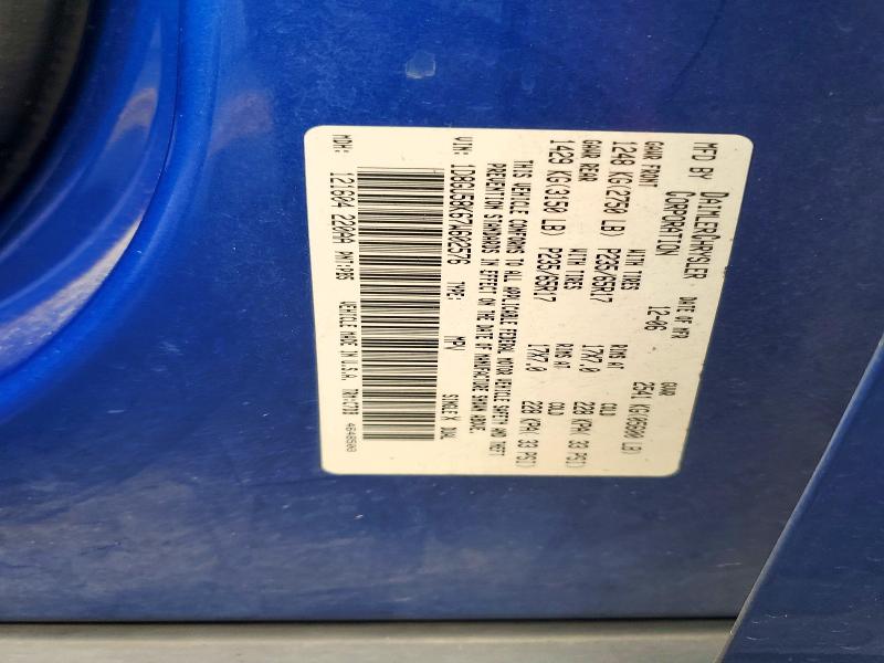 85618755 :رقم المزاد ، 1D8GU58K67W602576 vin ، 2007 Dodge Nitro مزاد بيع