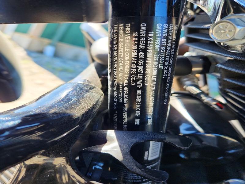 2025 Harley-davidson Fltrx მანქანა იყიდება აუქციონზე, vin: 1HD1KH714SB620724, აუქციონის ნომერი: 56055716