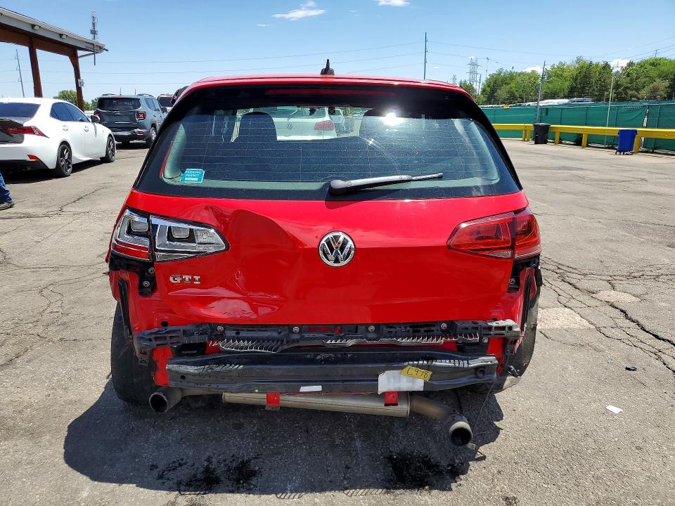 Auction sale of the 2016 Volkswagen Gti, vin: 3VW5T7AU6GM036075, lot number: 55991906