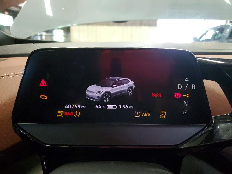 2022 Volkswagen Id.4 მანქანა იყიდება აუქციონზე, vin: WVGUNPE22NP035784, აუქციონის ნომერი: 58955916