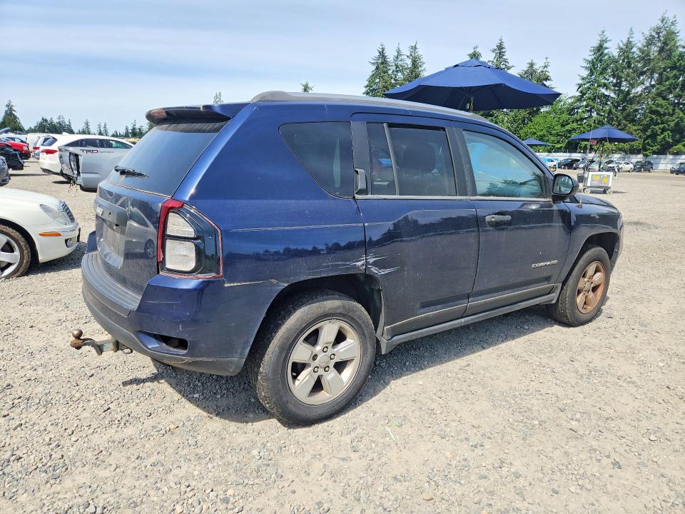 Продажа на аукционе авто 2014 Jeep Compass, vin: 1C4NJCBA1ED553007, номер лота: 55339066