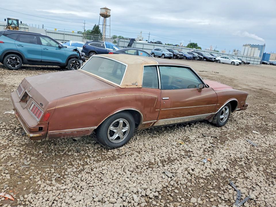 Aukcja sprzedaży 1978 Chevrolet Monte Carlo, vin: 1Z37U8K521825, numer aukcji: 58817416