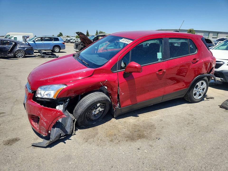 Auction sale of the 2015 Chevrolet Trax, vin: KL7CJKSB3FB251805, lot number: 56316946