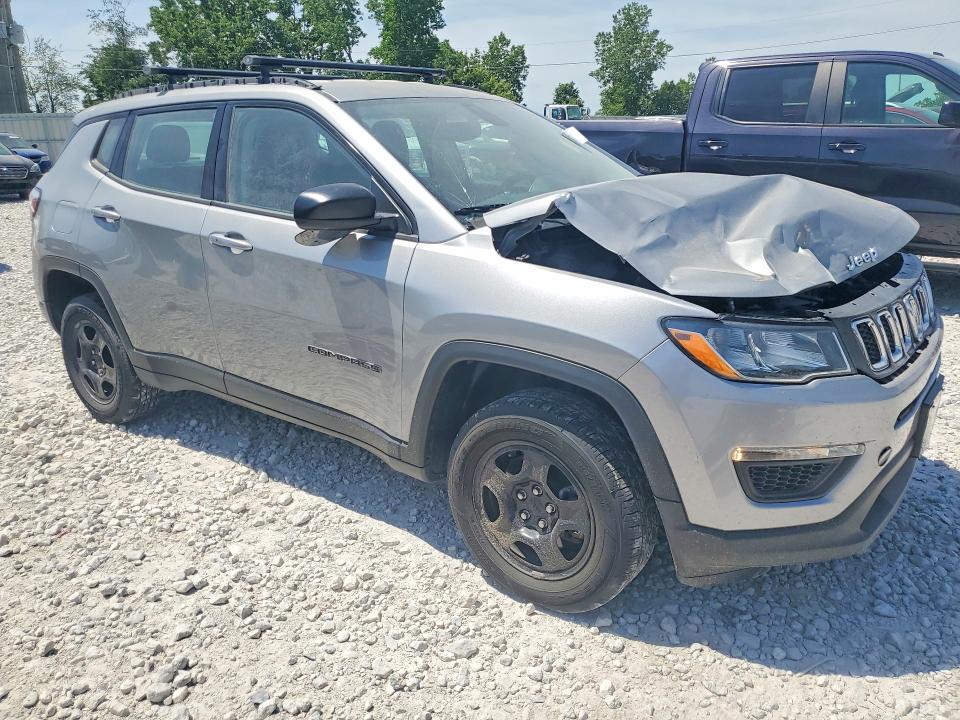 55691676 :رقم المزاد ، 3C4NJDAB5LT210174 vin ، 2020 Jeep Compass مزاد بيع