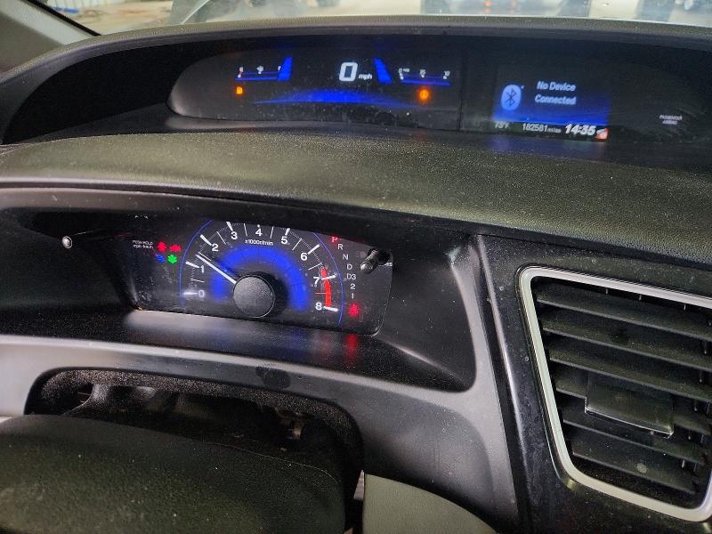 2013 Honda Civic მანქანა იყიდება აუქციონზე, vin: 19XFB2F54DE034443, აუქციონის ნომერი: 57482946
