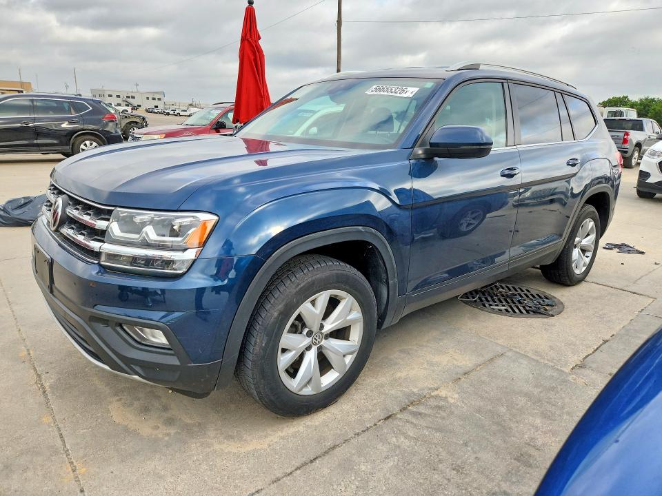 56655326 :رقم المزاد ، 1V2LR2CA0JC571232 vin ، 2018 Volkswagen Atlas مزاد بيع