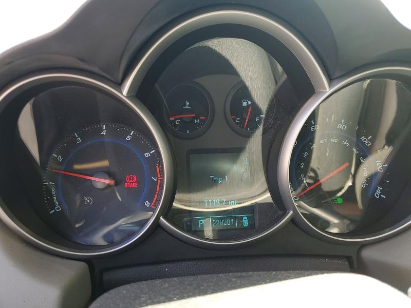 2011 Chevrolet Cruze მანქანა იყიდება აუქციონზე, vin: 1G1PJ5S9XB7302578, აუქციონის ნომერი: 55308756
