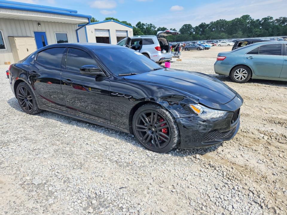 2017 Maserati Ghibli მანქანა იყიდება აუქციონზე, vin: ZAM57RSS1H1249851, აუქციონის ნომერი: 55742996