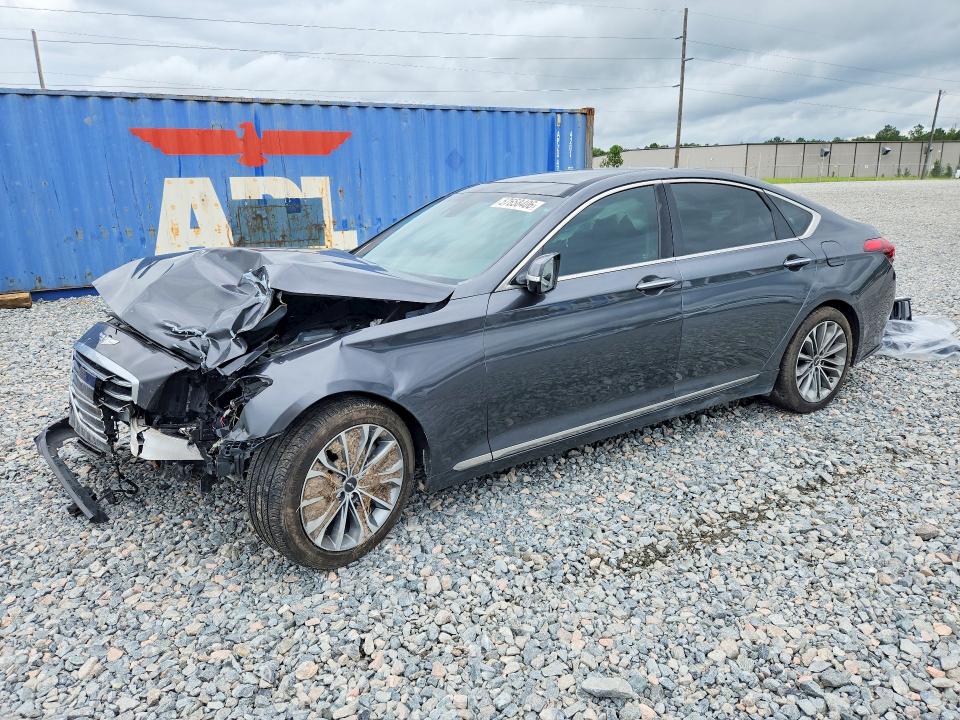 Продажа на аукционе авто 2017 Genesis G80, vin: KMHGN4JE0HU203388, номер лота: 57658406