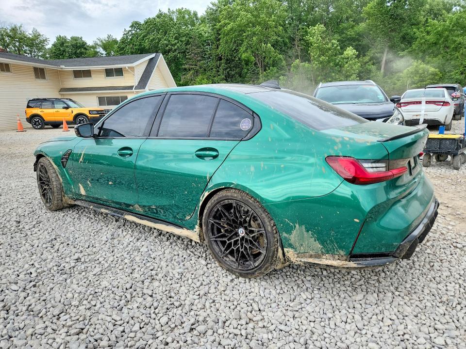 2022 Bmw M3 მანქანა იყიდება აუქციონზე, vin: WBS43AY02NFN04484, აუქციონის ნომერი: 56314926