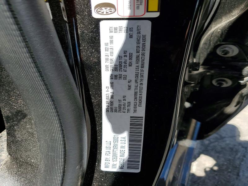 2024 Ram 1500 მანქანა იყიდება აუქციონზე, vin: 1C6SRFFTXRN150031, აუქციონის ნომერი: 58288006