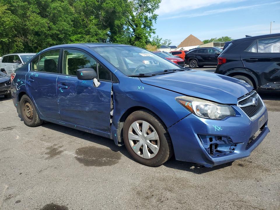 57908646 :رقم المزاد ، JF1GJAA65GH003224 vin ، 2016 Subaru Impreza مزاد بيع