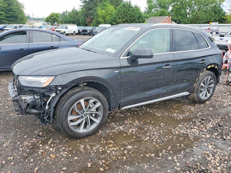 2022 Audi Q5 მანქანა იყიდება აუქციონზე, vin: WA1FAAFY9N2014933, აუქციონის ნომერი: 56448016