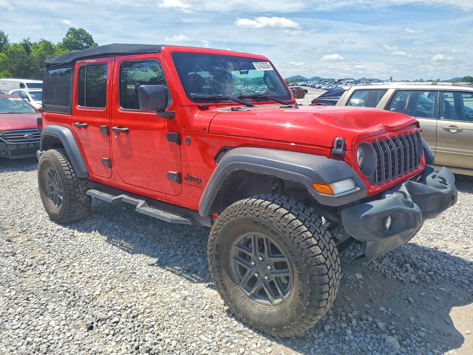57432936 :رقم المزاد ، 1C4PJXDG4RW307905 vin ، 2024 Jeep Wrangler مزاد بيع