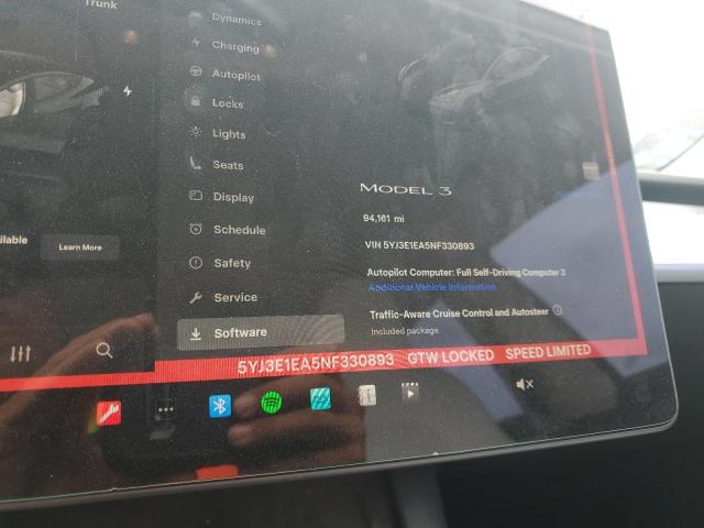 Aukcja sprzedaży 2022 Tesla Model 3, vin: 5YJ3E1EA5NF330893, numer aukcji: 55400526