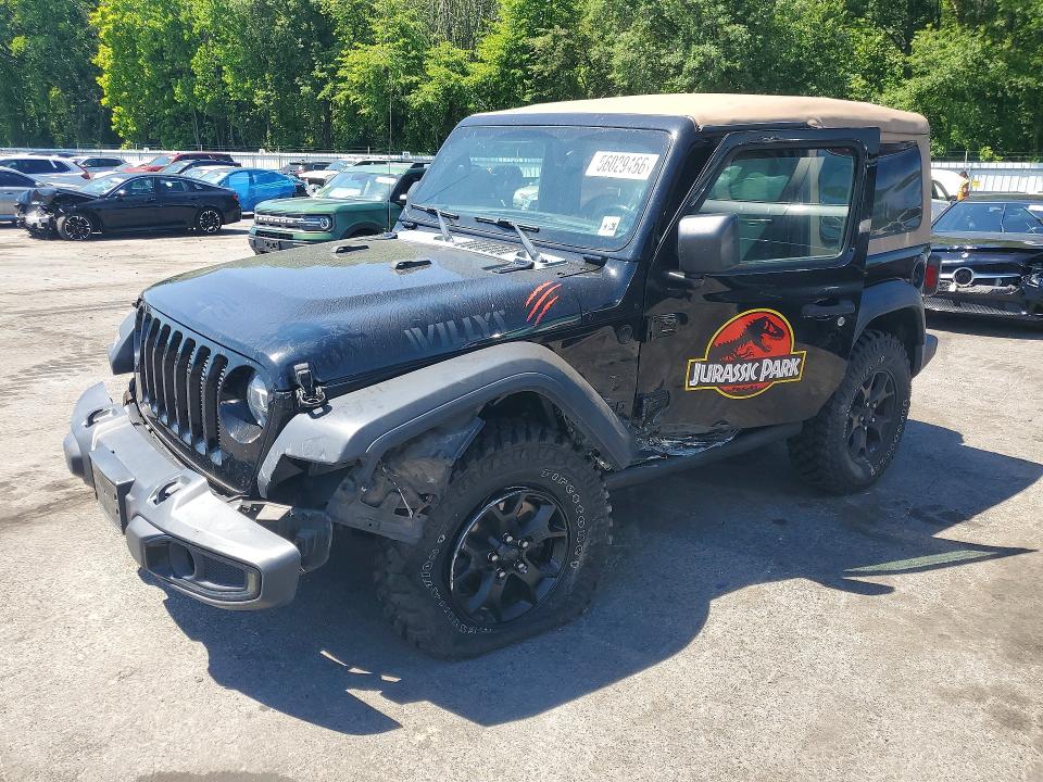 Продаж на аукціоні авто 2021 Jeep Wrangler, vin: 1C4HJXAG2MW659737, номер лоту: 56029466