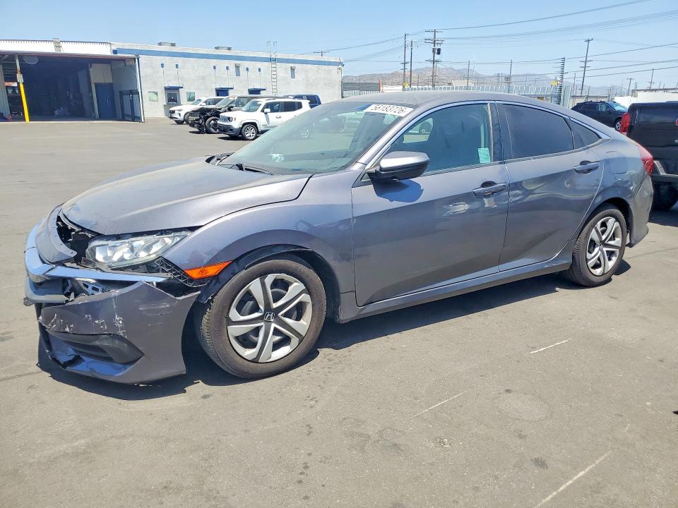 56183726 :رقم المزاد ، 2HGFC2F53JH608982 vin ، 2018 Honda Civic مزاد بيع