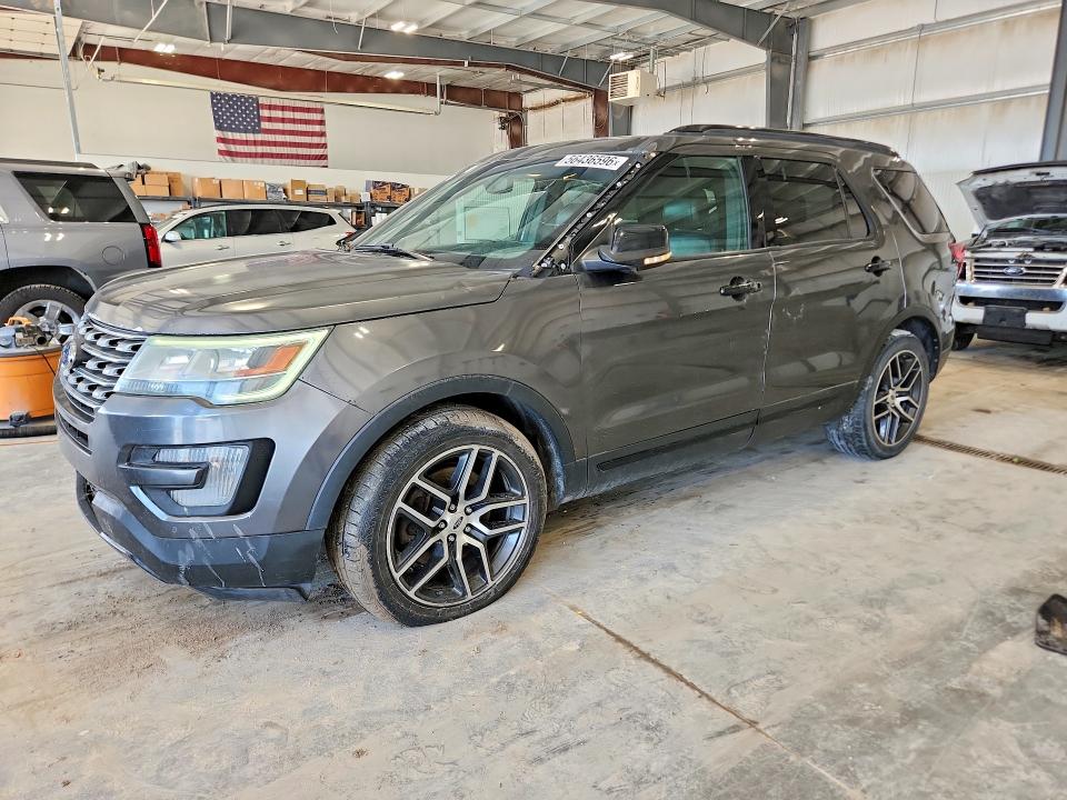 56436596 :رقم المزاد ، 1FM5K8GT9GGB05504 vin ، 2016 Ford Explorer مزاد بيع
