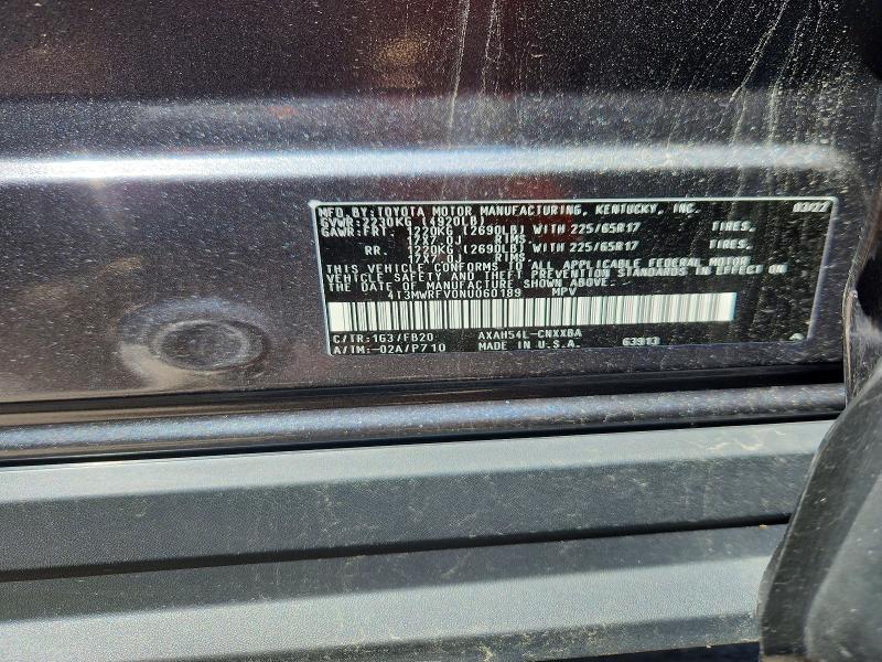 Продаж на аукціоні авто 2022 Toyota Rav4, vin: 4T3MWRFV0NU060189, номер лоту: 56150766