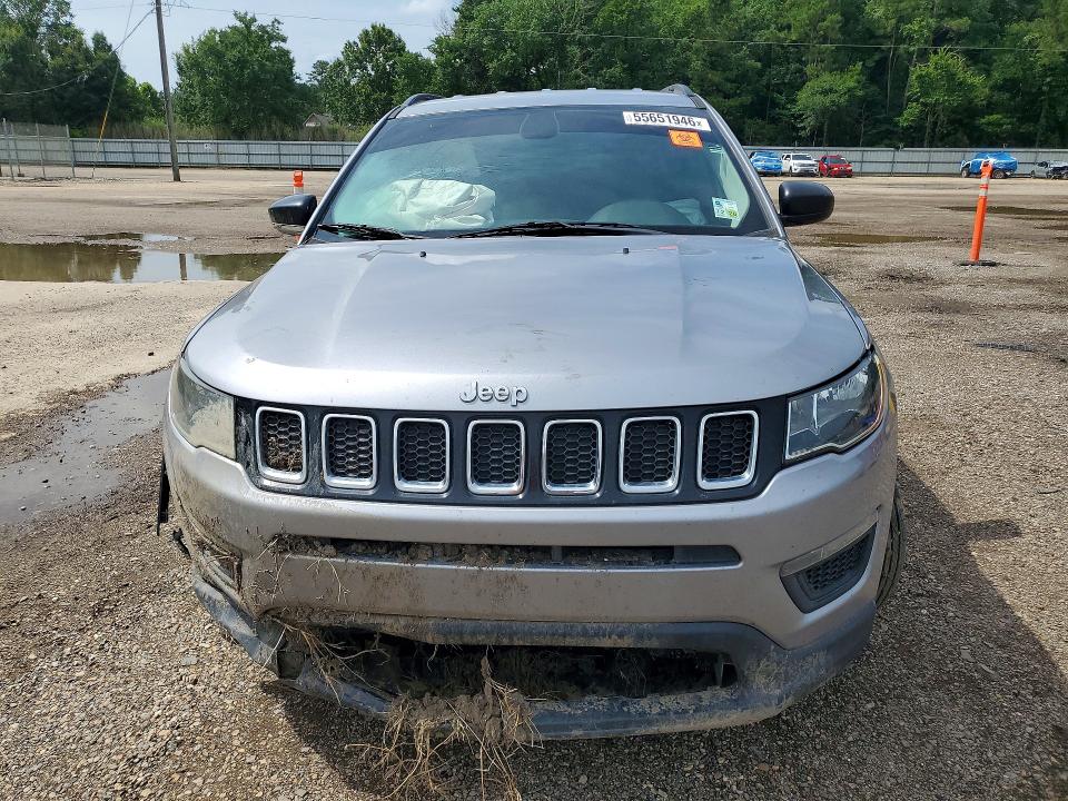 2019 Jeep Compass მანქანა იყიდება აუქციონზე, vin: 3C4NJCAB9KT615298, აუქციონის ნომერი: 55651946