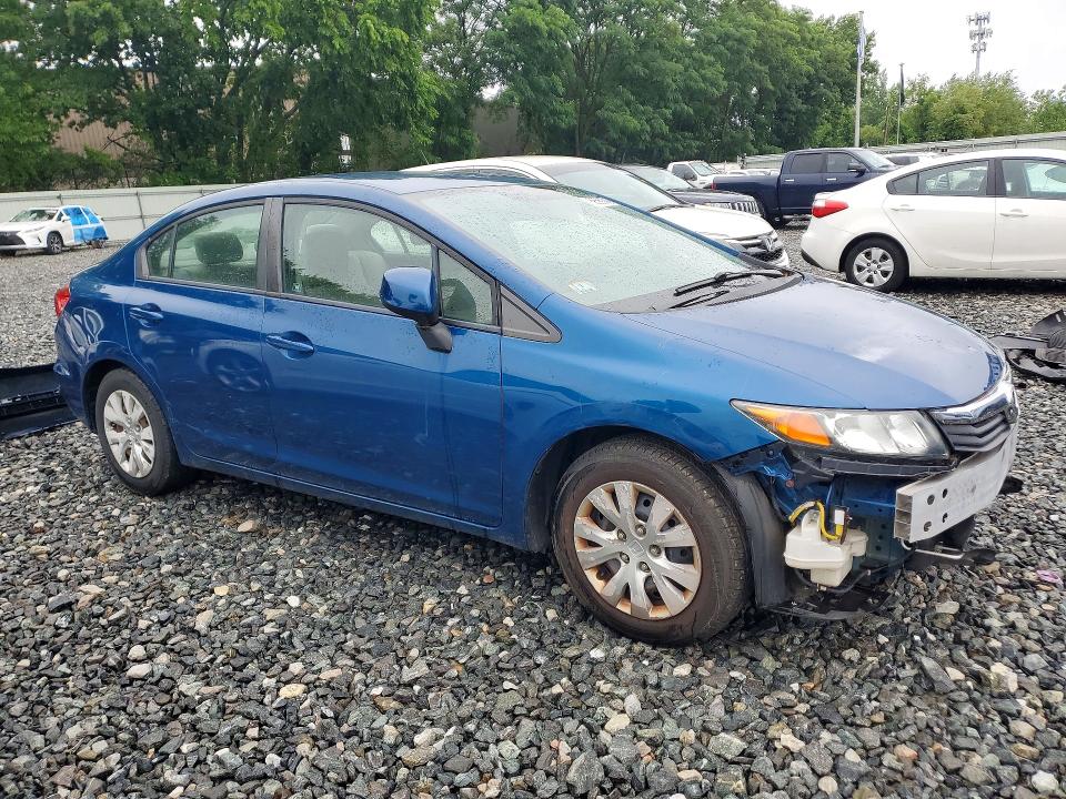 2012 Honda Civic მანქანა იყიდება აუქციონზე, vin: 2HGFB2F53CH544688, აუქციონის ნომერი: 56509776