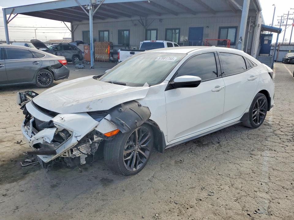 2021 Honda Civic მანქანა იყიდება აუქციონზე, vin: SHHFK7H47MU408862, აუქციონის ნომერი: 57881756