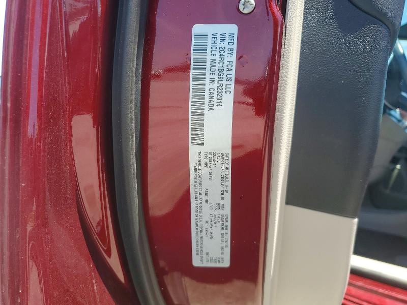 Продаж на аукціоні авто 2020 Chrysler Pacifica, vin: 2C4RC1BG9LR232914, номер лоту: 56051746