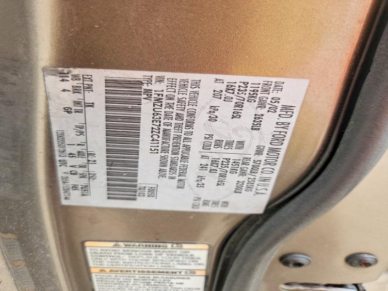 55075216 :رقم المزاد ، 1FMZU63E72ZC41151 vin ، 2002 Ford Explorer مزاد بيع
