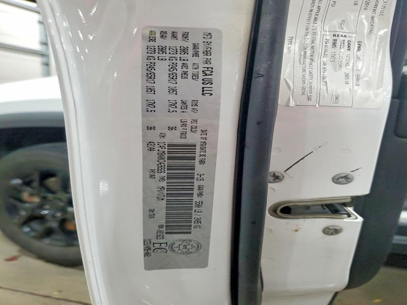 57592316 :رقم المزاد ، 1C4PJMBX0KD426926 vin ، 2019 Jeep Cherokee مزاد بيع