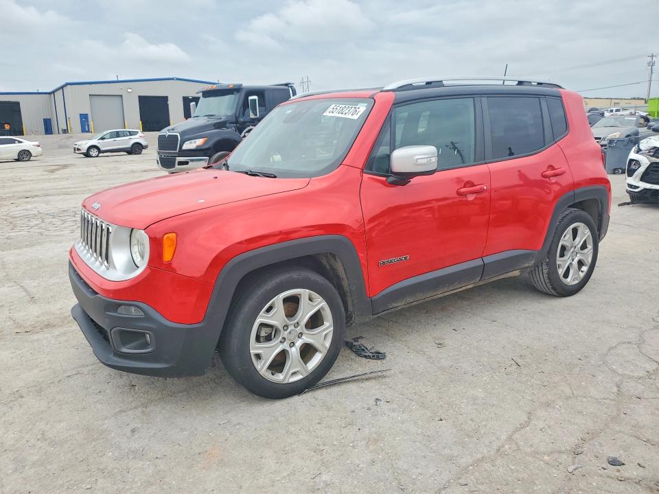 2018 Jeep Renegade მანქანა იყიდება აუქციონზე, vin: ZACCJADB2JPJ11525, აუქციონის ნომერი: 55182376