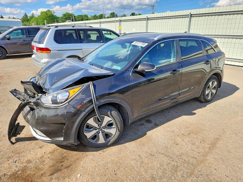 2018 Kia Niro მანქანა იყიდება აუქციონზე, vin: KNDCC3LC5J5117573, აუქციონის ნომერი: 55727786