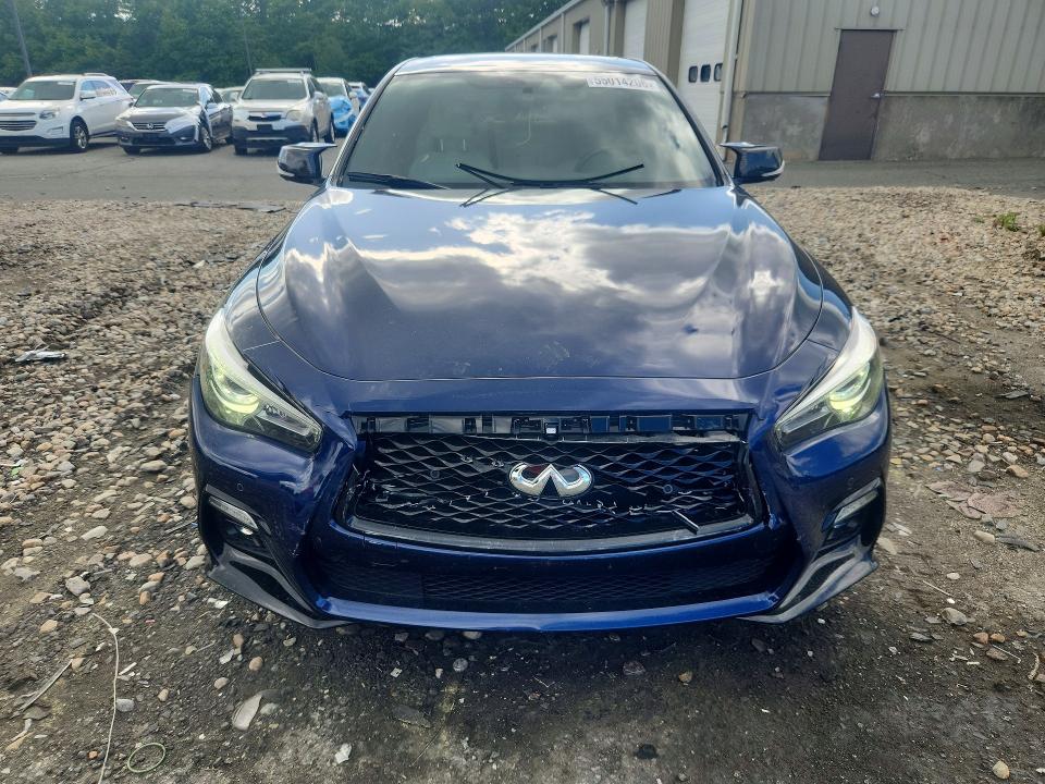 2021 Infiniti Q50 მანქანა იყიდება აუქციონზე, vin: JN1FV7DR6MM880698, აუქციონის ნომერი: 55014206
