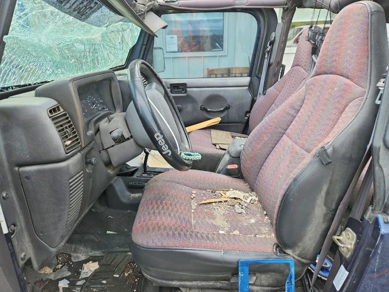 2000 Jeep Wrangler / Tj მანქანა იყიდება აუქციონზე, vin: 1J4FA49S9YP804703, აუქციონის ნომერი: 58311246
