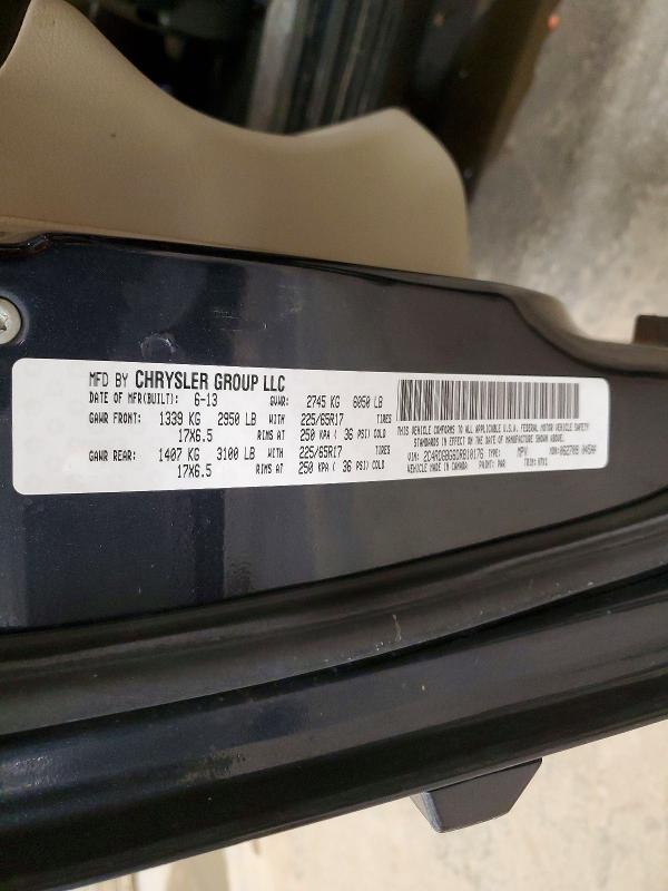 Aukcja sprzedaży 2013 Dodge Grand Caravan, vin: 2C4RDGBG6DR810176, numer aukcji: 59312386